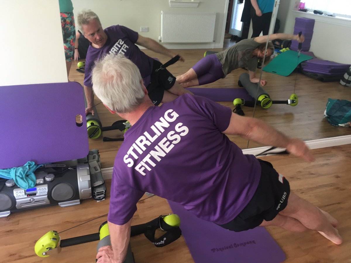 StirlingFitnes's tweet photo. #Pilates on the #motr #stirling last night #core #balance #strength @Balanced_Body #smallgroupfitness 👍😜😊 https://t.co/1LrqJXk7dw