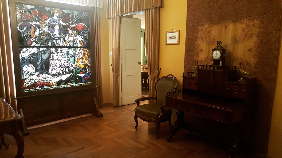 PLACES &ART SPHERE: House of  Jozef Mehoffer -biographical museum.The interiors with all the  precious exhibits are simply stunning. #artsphere #placessphere #jozefmehoffer #mehofferhouse #museumsinkrakow #youngpoland #artnouveau #sightseeingkrakow #tourguideinkrakow #citybreak