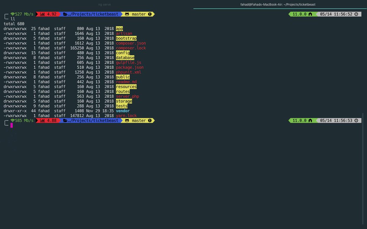 fahadkhan1740's tweet photo. Switched from #Iterm2 to #Hyper3 terminal. Remarkable work by @juancampa @CHaBou69 @Tyriar. 😍 https://t.co/KIQ0AYedMM
