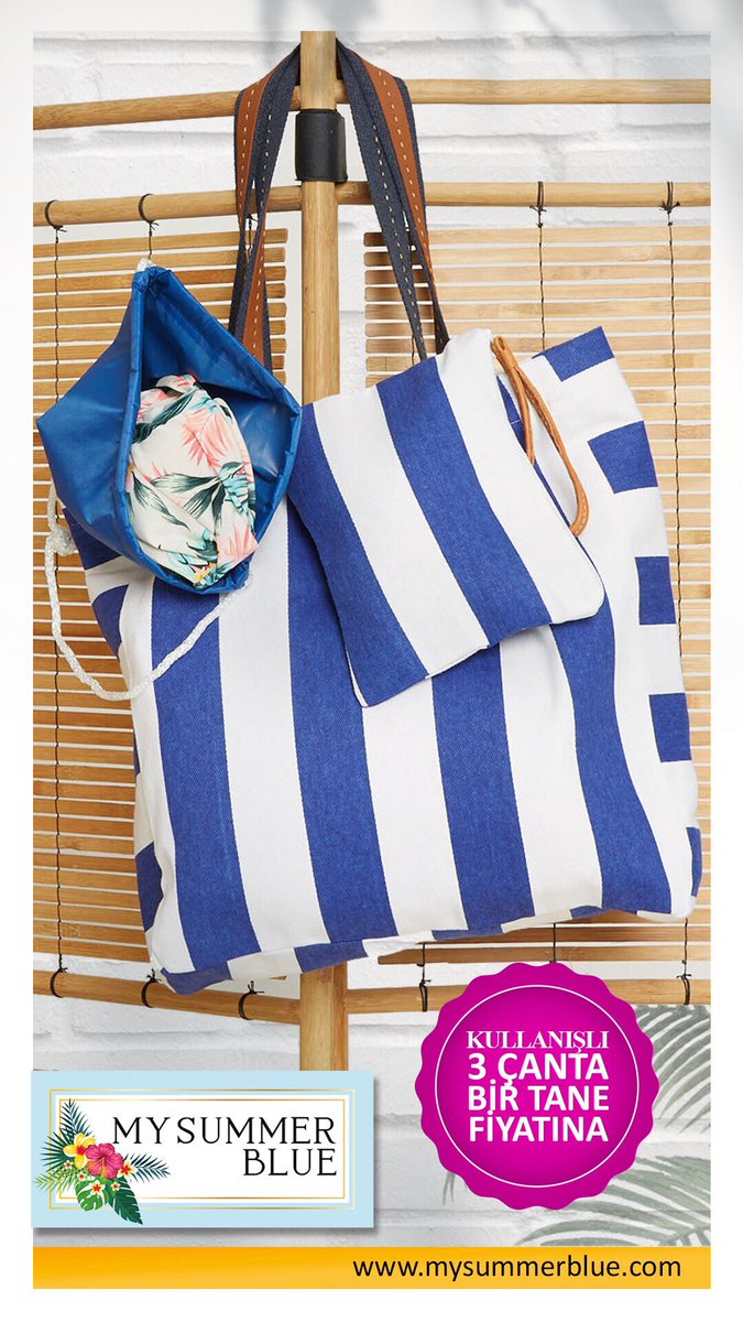 Bu çanta seni anlıyor! İçinde yaşayabileceğin kadar geniş; çıkarılabilir makyaj çantasıyla düzenli bir özgürlük, ıslak mayolar için su geçirmez ek çantasıyla tüm ihtiyaçların tek çantada! Zamansız tasarımını söyledik mi:)
mysummerblue.com