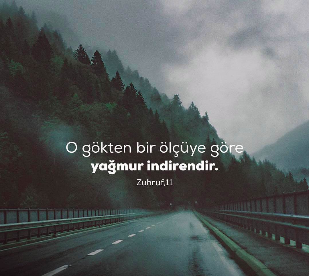 O gökten ölçüye göre yağmur indirendir. Zuhruf 11.  #YusufTosunTutuklansın