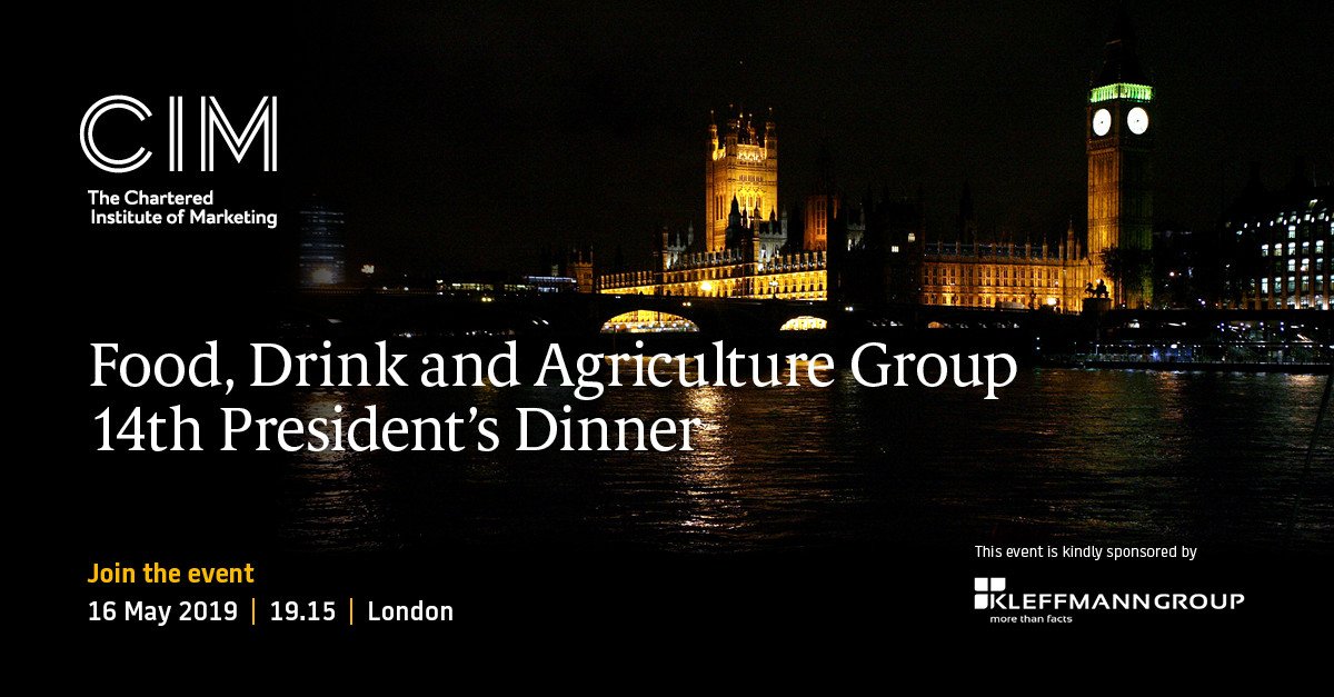 KleffmannGroup's tweet photo. Kleffmann is delighted to sponsor the 14th Annual President's Dinner in the Peer's Dining room, at the House of Lords on 16 May 2019. Lord Lexden OBE, has kindly agreed to host the black-tie, formal dinner event. Guest speaker:  @terry_NFU @CIM_Exchange
 https://t.co/yC7wxvpoai https://t.co/sMUS4ALcBn