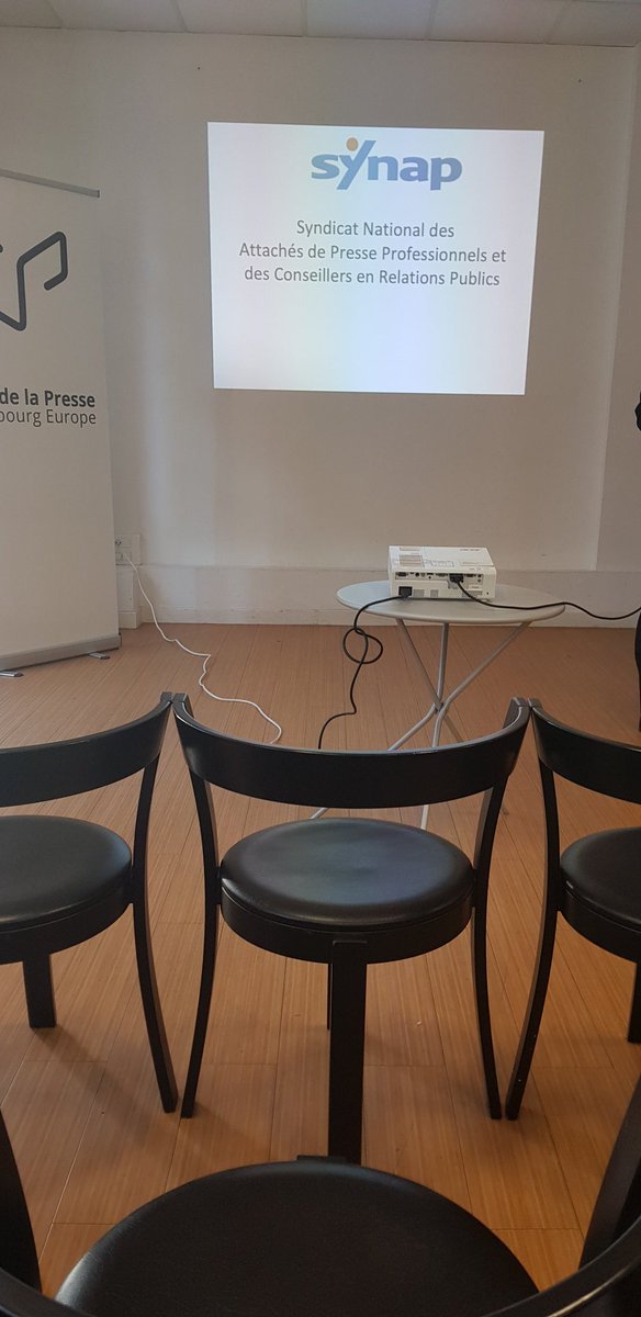 EdelMarine's tweet photo. Des années après de retour au club de la presse 😊 dans le public en représentant @DoozEscapeStras 

#clubdelapresse #Strasbourg https://t.co/uvTGSNHnwt