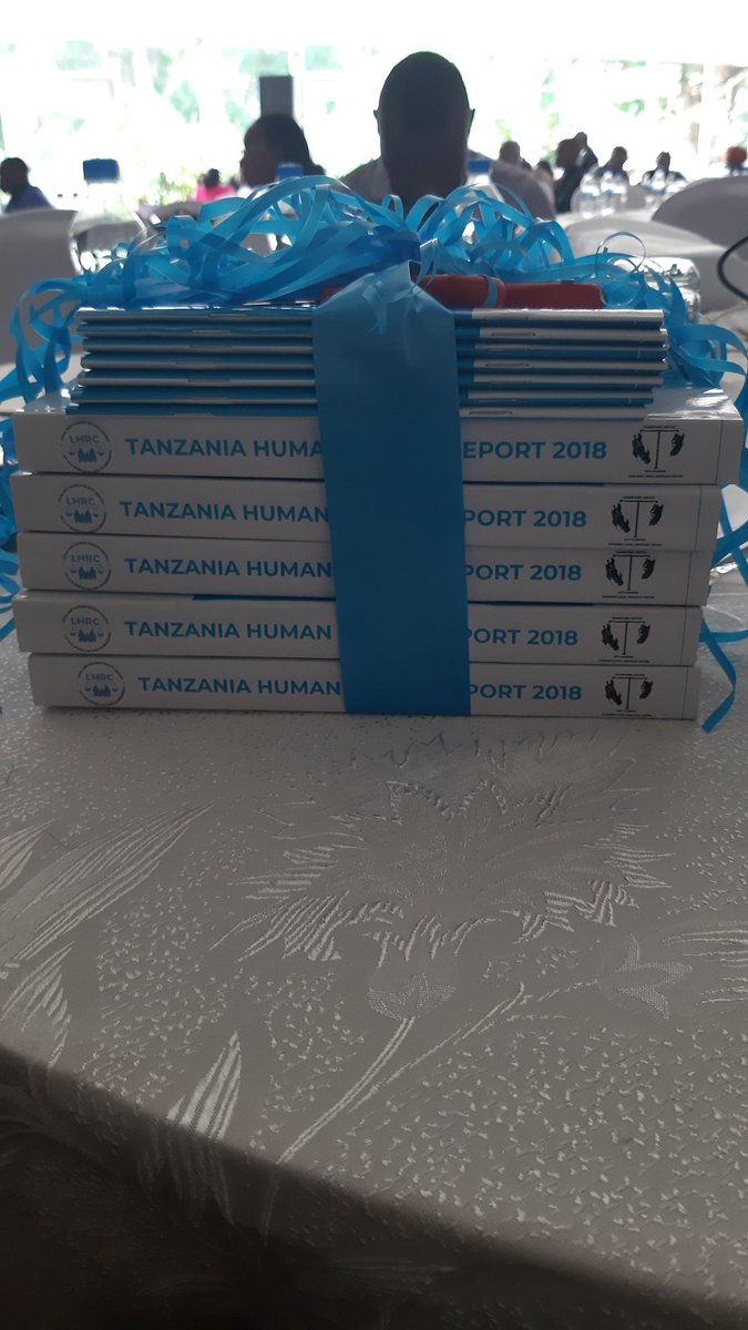 Legal and Human Rights Centre is launching Tanzania Human Rights Report of 2018@Serena Hotel#humanrightsreport