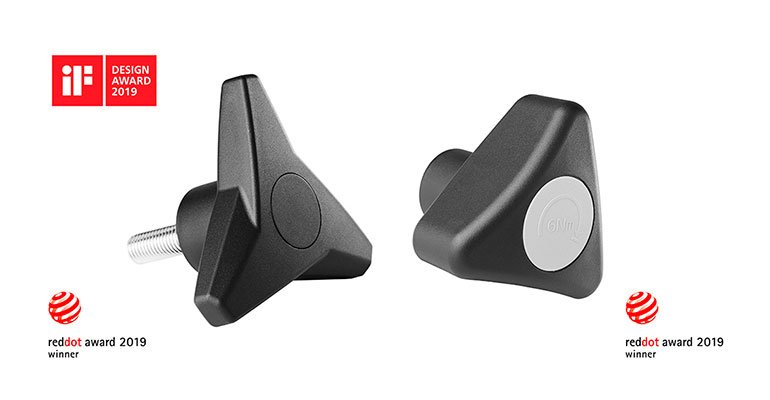 metalindustri's tweet photo. Enhorabuena a @ELESAGANTER: sus pomos de tres brazos VB.839 y los mandos de control de par VTD, han sido galardonados con el Premio de diseño Red Dot 2019. Más info: https://t.co/1zUv64NNyZ https://t.co/HwMbbVlFgN