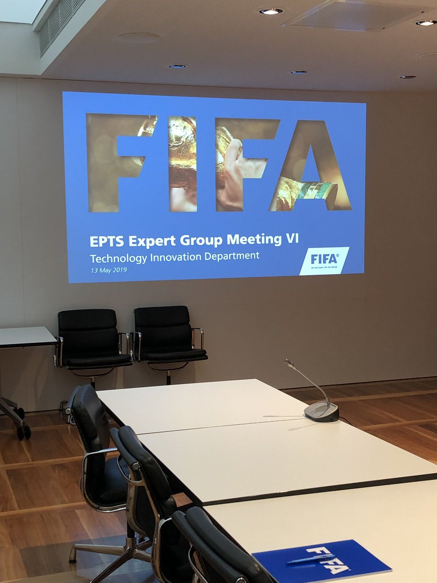 steijnspreij's tweet photo. Meeting gehad met de EPTS FIFA Expert group voor het bespreken van het research project en de performance standaard. Mooie stappen voor de ontwikkeling van het voetbal. #performance #data #analytics #technology https://t.co/9O0PFpz877