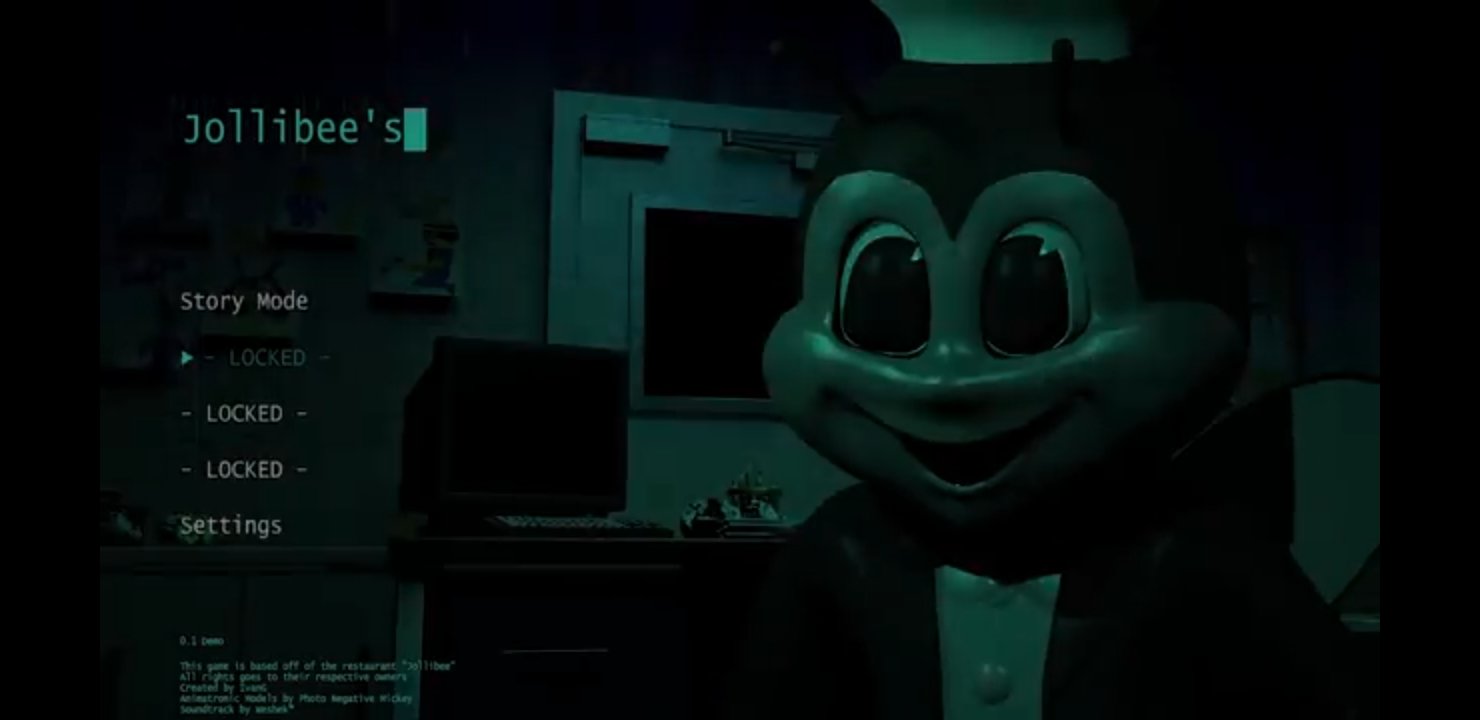 🐳TillTheLastMeow🐳 on Twitter "There's a Jollibee FNAF fan game that