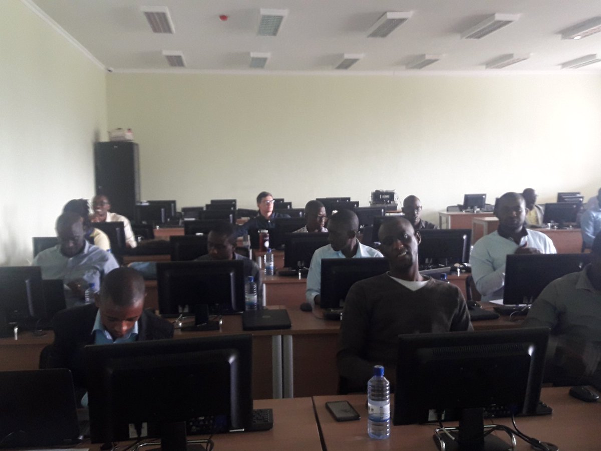 RwandaSDMR's tweet photo. Participants for the #QGIS software training. The training is being delivered by @GTK_FI and #GISPOFINLAND over 5days as part of deliverables for the #GeologicalInformation& #MiningCadastre system. https://t.co/0tD2bZ4DxD