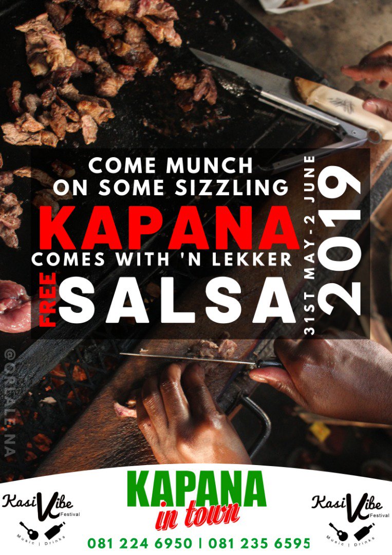 KapanaIntown's tweet image. We would like to announce that we will be at @KasiVibeNamibia.. #KapanaInTown #freesalsa #KasiVibeFestivalVol6