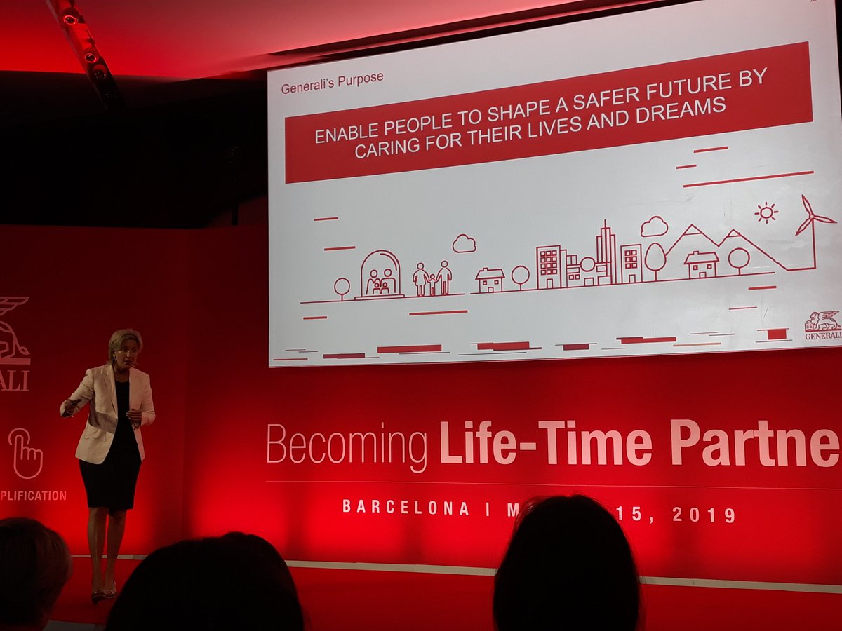 Enricocerni's tweet photo. We are re-writing the story of an industry. 
Big idea, the magic of Thinking Big. 

#lifetimepartner #insurance #makeithappen #generali https://t.co/uio4hgj3hK