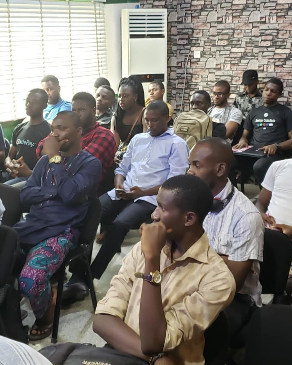 EngageTvLive's tweet photo. We had a great time at the coders Meetup with @wecodeng last weekend 
Watch the recorded live stream on https://t.co/xqxxLe1FjD

#tech #abujacoders #bitcoin #TuesdayThoughts #gaming #engagetv https://t.co/6mJHS83tLK