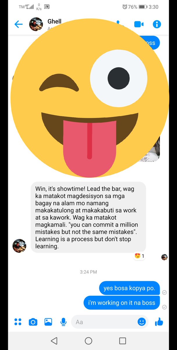 winilagan's tweet photo. Itong taong to. Never napagod sa akin. At naniniwalang sa kakayahan ko. #BarHead https://t.co/PWfTqvhmTs