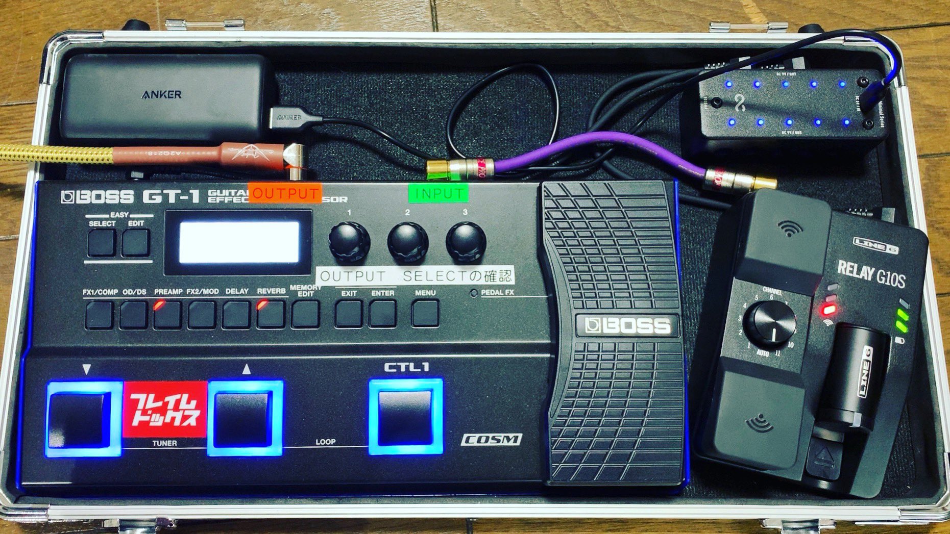 BOSS GT-1 エフェクターボード 【公式通販】