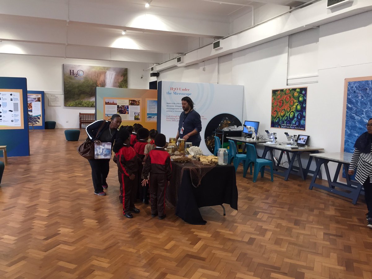 MarineBio_SAM's tweet photo. #IMD2019 happing at @Iziko_Museums #H2Otoday #lifeinwater #waterwise https://t.co/4JocZVuU5M