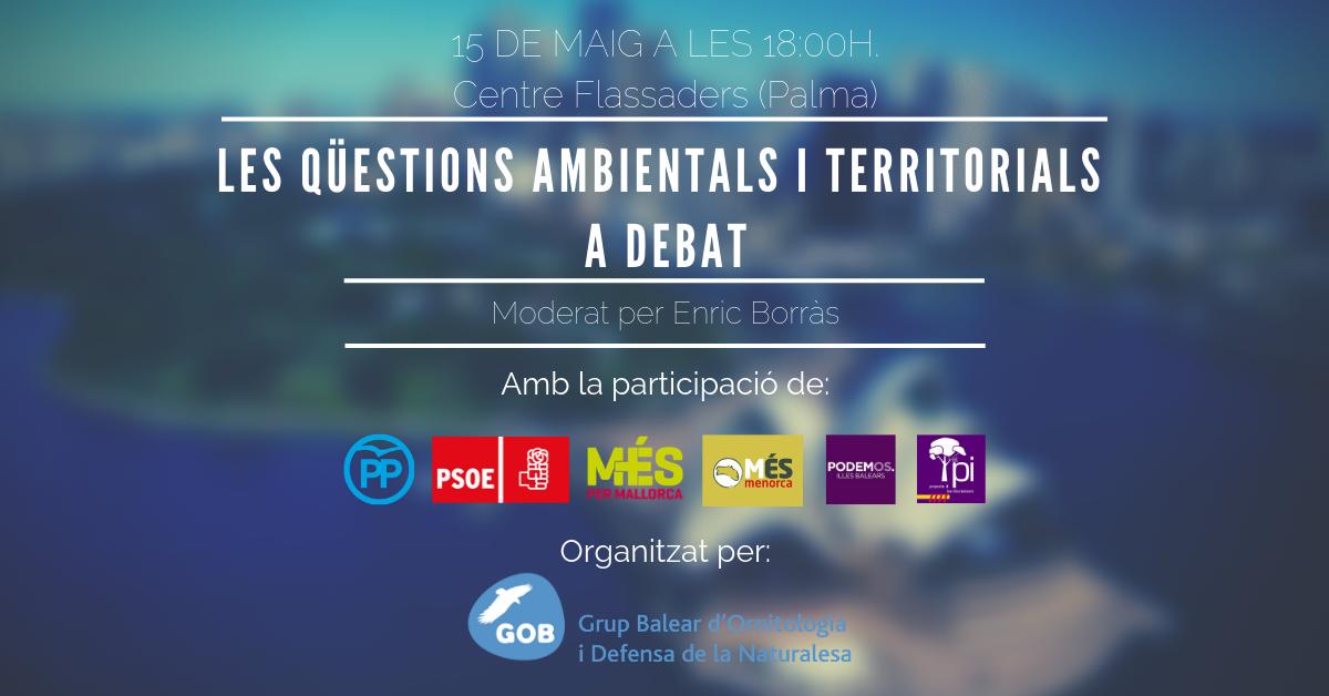 ⌛️ Comença el compte enrere: Demà el #mediambient compta amb tú! 

🎙️ Arriba el moment del #debatpolític que mai es fa i estàs convidat! Les portes de <a href="/Flassaders/">Centre Flassaders</a> estan obertes a tothom! No t'ho perdis!