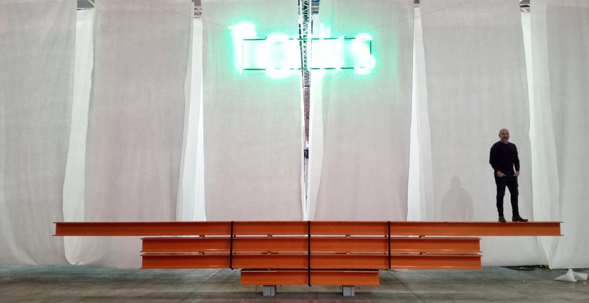 mpoch's tweet image. Hoy en @ConstrumatBCN podrás ver los espacios comunes que ha construido Josep Ferrando. No te lo pierdas! 
Telas = ligero = tracción
Vigas = peso = compresión