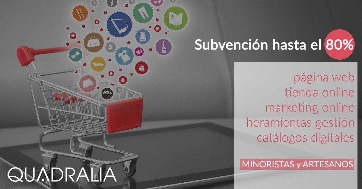 quadralia's tweet photo. Subvenciones para:
🛍 Tienda online, 
🌐 Página web, 
💬 Gestión de redes sociales. 
Desarrollamos TU proyecto. Consúltanos: ☎️ 986134376
https://t.co/7Uoofp9RBO https://t.co/4Yw6ZEpW7H