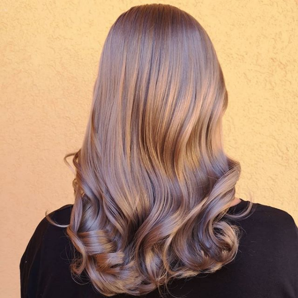 Beautifully silky rose gold locks 😍 
If you'd like to book an appointment with us at Designers this week, please call: 01832 275557