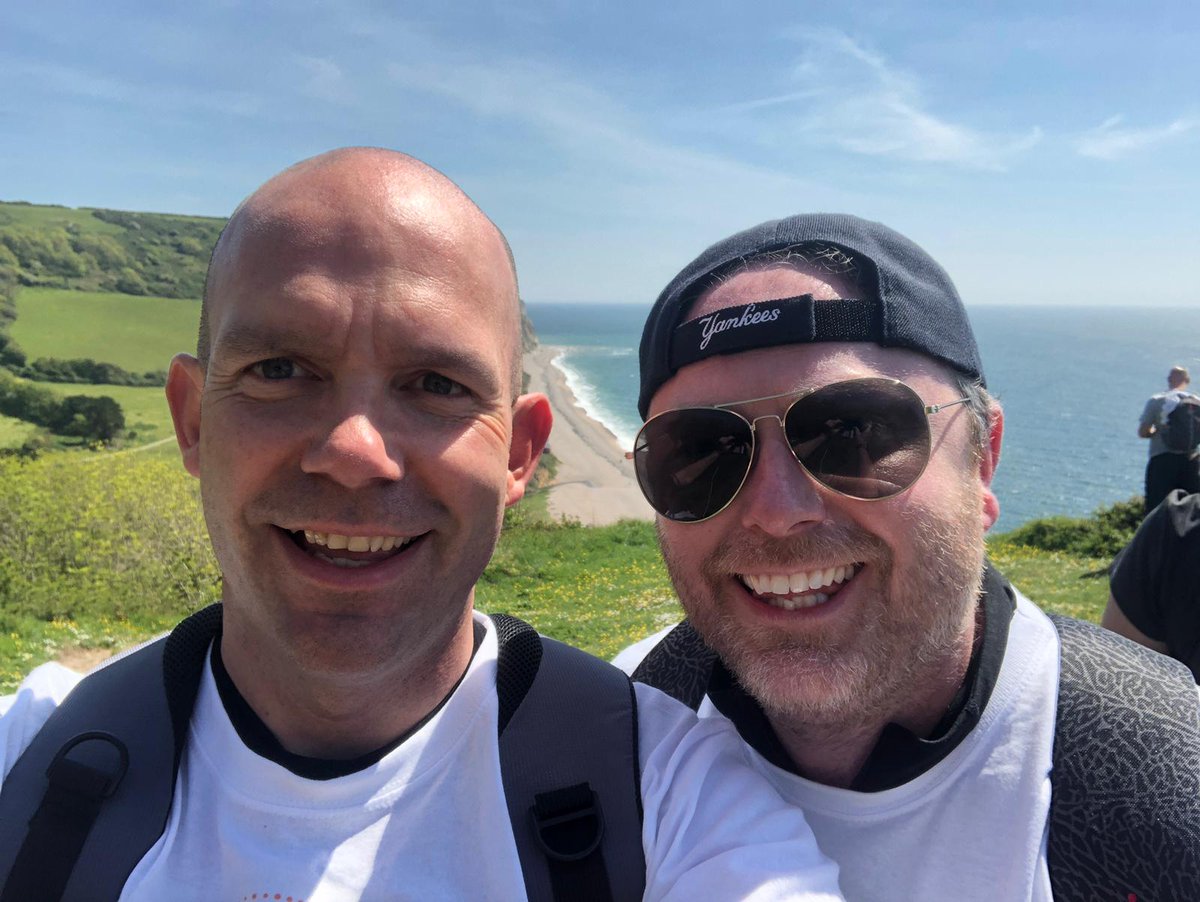 scannappeal's tweet photo. They conquered the 'beast' and were rewarded with glorious views! Well done to @BigWaspPhil and team. Hopefully the next leg of the walk will be easier! To show your support visit: https://t.co/FngWmlxQSL #BucksMRIAppeal #charitytuesday #challenge #makeadifference #Donate https://t.co/PCVDUUsPSx