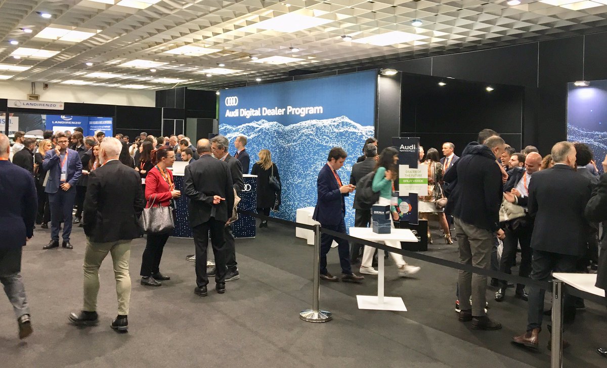 Promoting <a href="/LivePerson/">LivePerson</a> &amp; <a href="/AutoDealerChat/">LivePerson Automotive (Contact At Once!)</a> at the Automotive Dealer Day event - #ADD19 in Verona. Lots of exhibitors focusing on all things digital &amp; customer engagement #chatbots #AI #conversationalcommerce