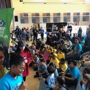 WalkerJonesEC's tweet photo. WJEC hosted 2nd Annual DC/VA FLL Jr. EXPO. 8 teams participated Project Mission Moon: Research, problem solving, building. “Moon Detectives” won Solid as a Rock Design award. #Fun, #GWSEAS, #DCRobotics, #DCSTEM, @radhasunnyday, @washpostlife, @wapoengineering, @capcityrobotics https://t.co/u5zoahnBvj