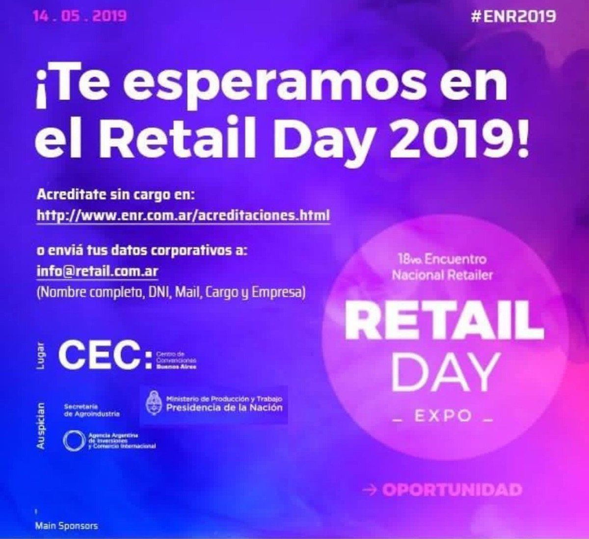 sumatoid (@sumatoid) on Twitter photo Nos vemos en el #RetailDay2019 #enr2019 > sabes que ocurre en tu punto de venta?< escribinos a info@sumatoid.com Nos vemos en el #RetailDay2019 #enr2019 > sabes que ocurre en tu punto de venta?< escribinos a info@sumatoid.com