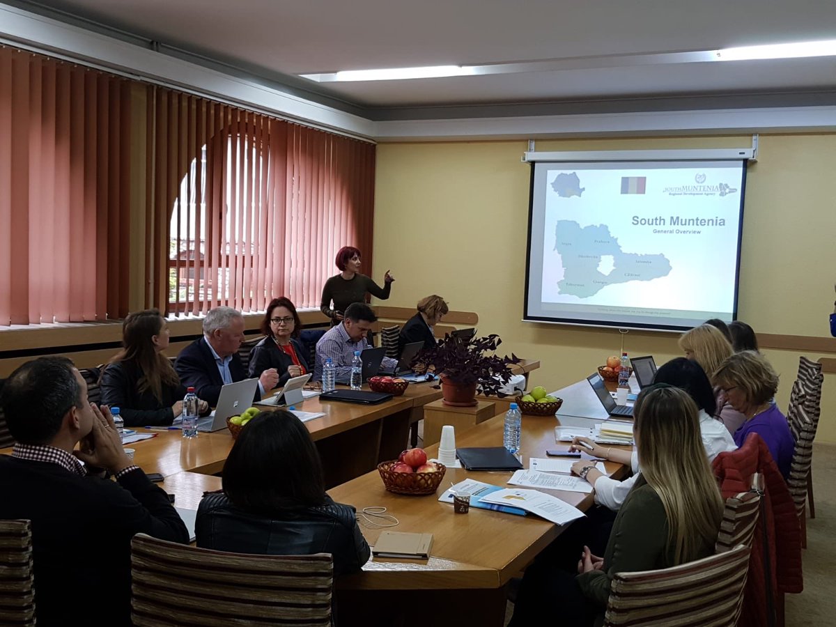 DogaruAndreea5's tweet photo. The VII Steering Committee Meeting of the #ClusterFY Project organized by South Muntenia Regional Development Agency #Pitesti https://t.co/ApQuCsHM99