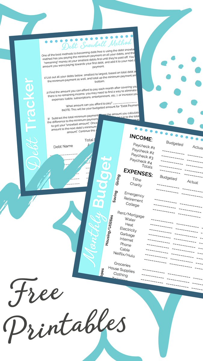 Want to snag a free budget printable to help kickstart your journey to financial freedom? Check out findingfreedomfinancial.com to get your free copy today! #budgeting #free