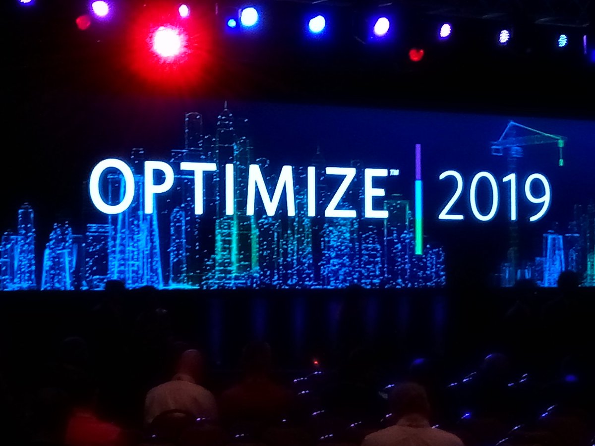 Tony_Mays_PR's tweet image. Getting ready for Antonio to kick off day two of #OPTIMIZE2019