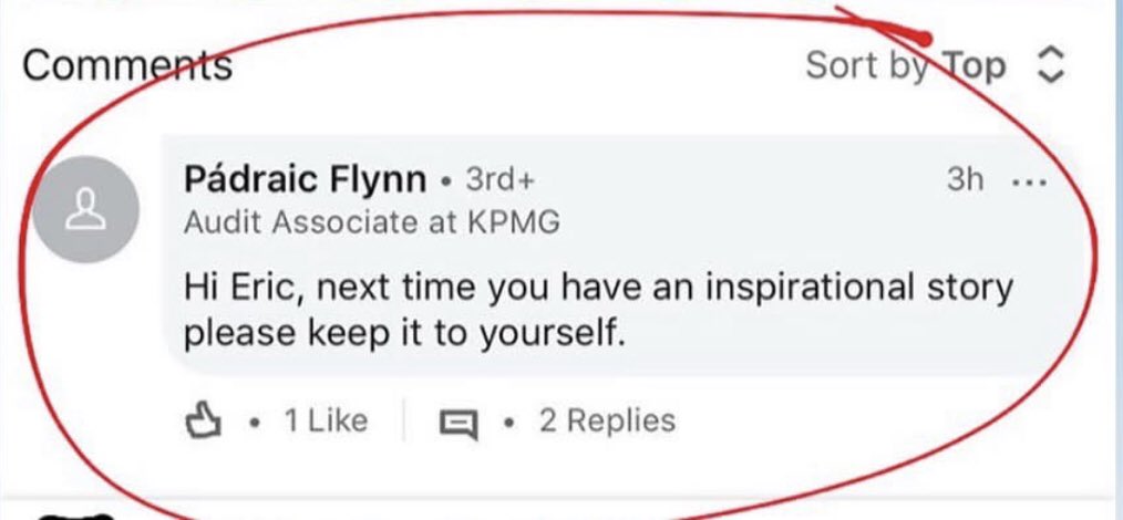 sureshicpark's tweet photo. Only valid response to LinkedIn inspiration porn https://t.co/jlH6AHZnyX