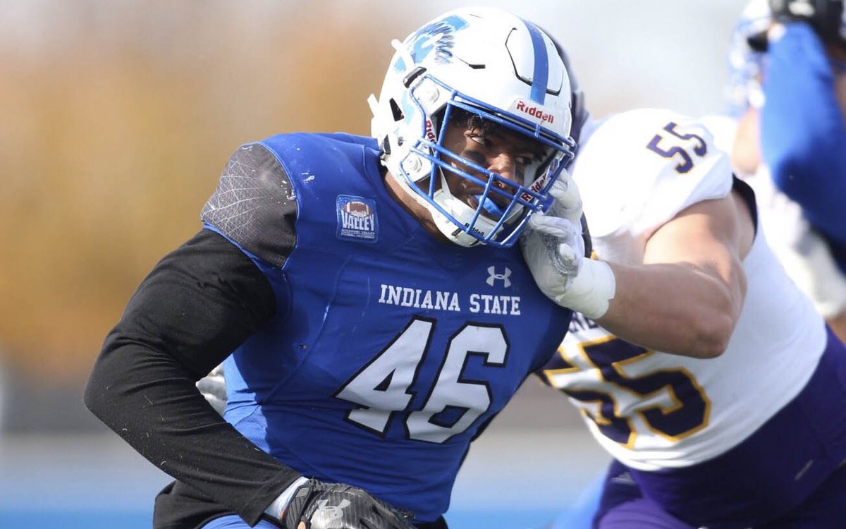 OptaAnalystFCS's tweet photo. Top 5 returnees in #FCS in solo tackles:
1. Jonas Griffith, LB, @IndStFB: 81
2. Zach Hall, LB, @SEMOfootball: 70
3. Juan Jackson, DB, @UCA_Football: 67
4. Nik Navarro, LB, @calpolyfootball: 66
5.(T) Jeremiah Chambers, LB, @ACUFootball: 59
5.(T) Colby Duncan, @StetsonFootball: 59 https://t.co/G4Ww1adseE