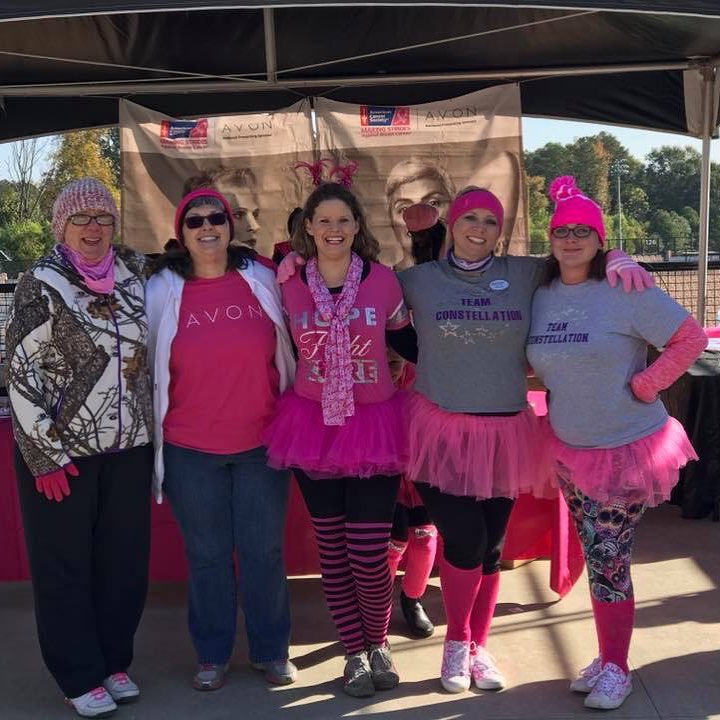 'We had a great showing for Team Constellation 🌌 and raised over $1700 last year!” –April #MakingStrides