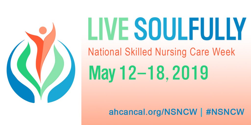 Qualidigm's tweet image. The 2019 National Skilled Nursing Care Week theme is “Live Soulfully”! Every day, skilled nursing centers assist
our seniors and people with disabilities in living their happiest and best lives. Learn more at ow.ly/BUHb50uafSf. #NSNCW