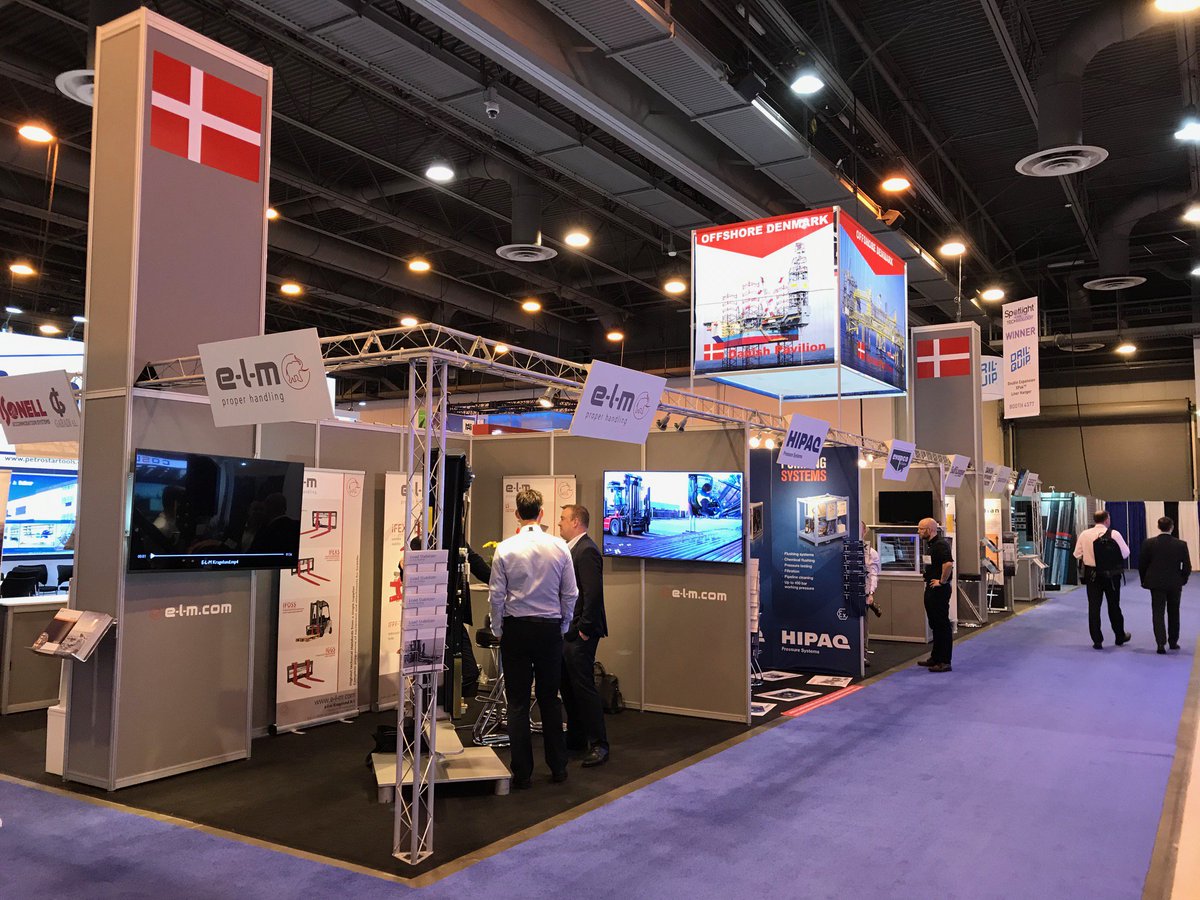elm_kragelund's tweet photo. For the 6th year in a row, we have exhibited at the OTC in Houston, Texas in corporation with Offshore Denmark. We met many exciting new companies and we look forward to start working together with each one of these. #otchouston #oilandgas #loadstabilizer #materialhandling https://t.co/uZUlCJe45E