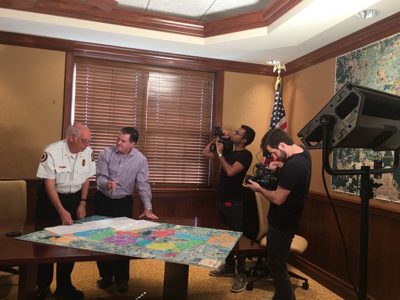 Information Matrix TV hosted by Laurence Fishburne is on location at Firehouses around the country discussing burn areas.  This is important stuff here.  Just look what happened with the California wild-fires.  Pay attention...