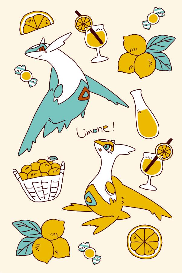 「レモンモチーフ好きすぎてめっちゃ描いてる? 」|芋子のイラスト