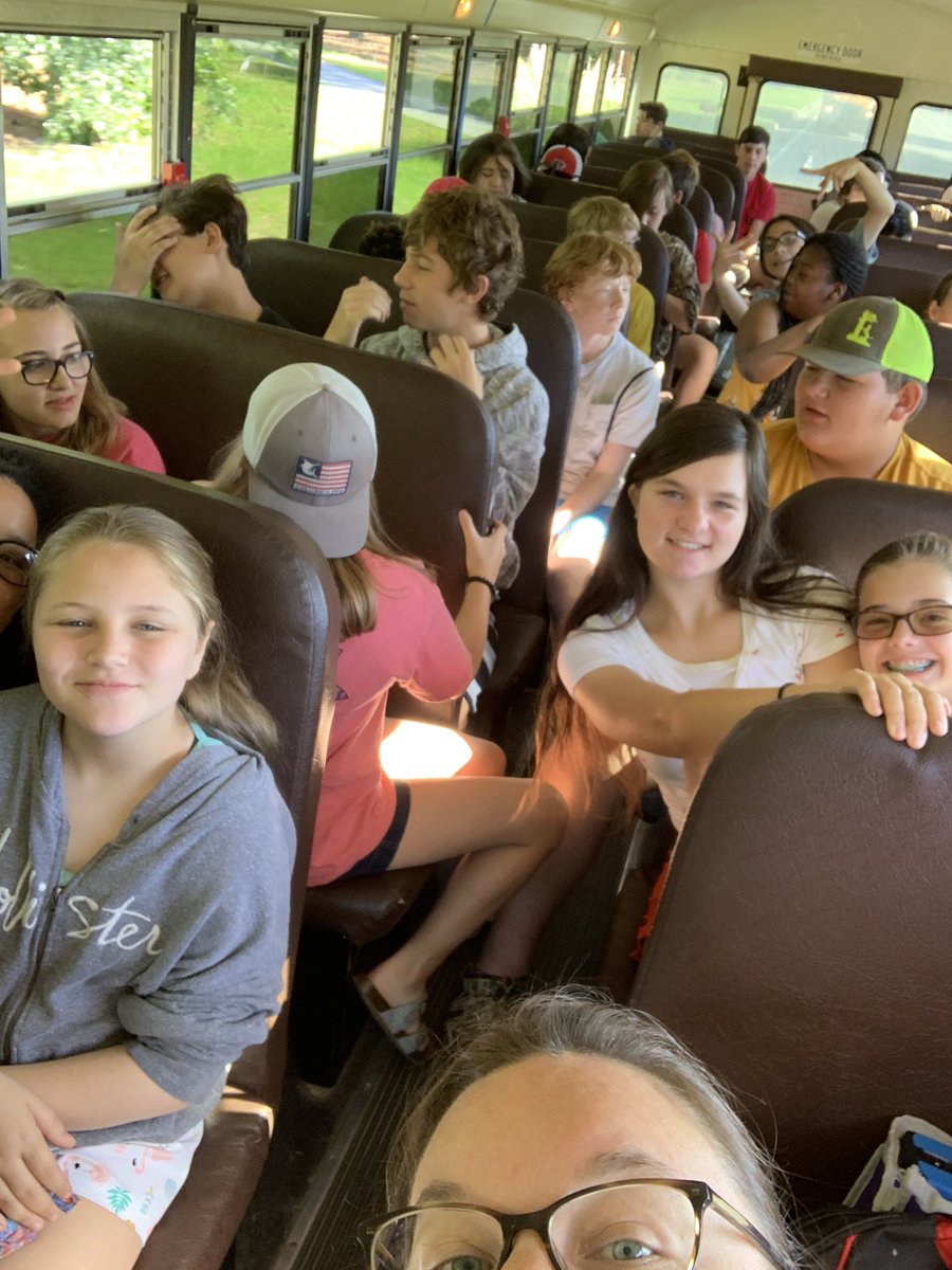 waddellsworld's tweet photo. Bus #1 ready to go! #BCtoTYB @BryanCountyMS #🚌😁🦐🦀🐬🚤🛥 #fieldtrip https://t.co/vVtHzWXd0l