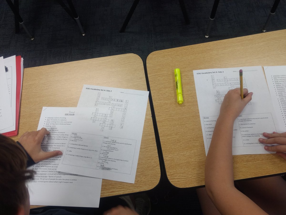 karlasanders73's tweet photo. EOG action in Mrs. Sanders class this week... #EOGPrep #SandersSmarties
@karlasanders73 
@PLPLowerSchool https://t.co/eglACyR8Bj