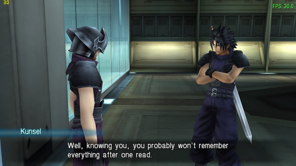 Akali • ᵀʰᵉ ᴿᵉᵇᵉˡ 🎤 on X: Kunsel Final Fantasy 7 Crisis Core I believe  hes the most underrated character in the FF7 universe. A 2nd Class  SOLDIER, Zack Fairs best