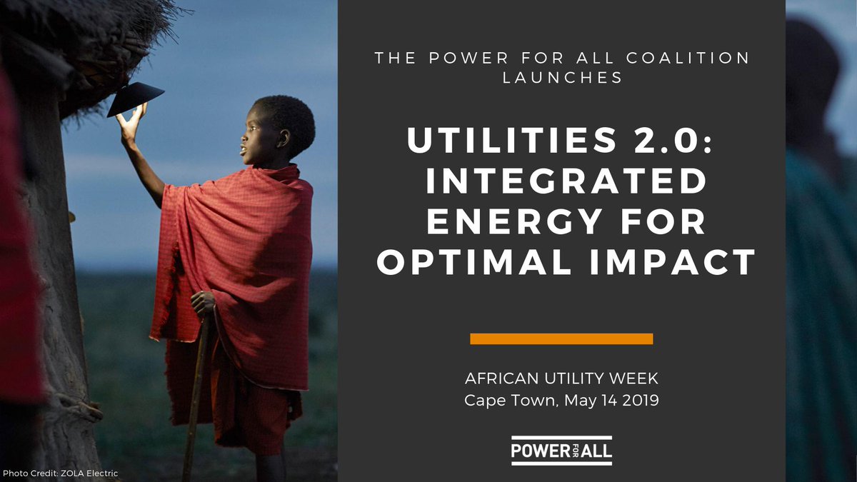 BREAKING: Uganda's biggest utility <a href="/UmemeLtd/">Umeme Limited</a> is teaming up with leading off-grid #RenewableEnergy companies to tackle energy poverty and demonstrate the #Utility of the Future in Africa: powerforall.org/news-media/pre… #AUW2019 #SDG7 #EnergyTransition