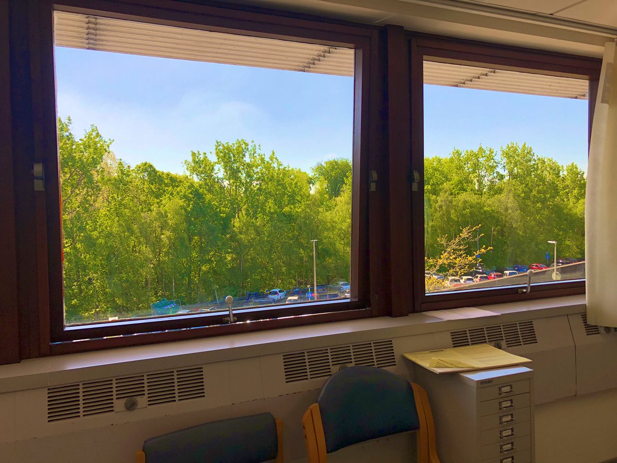 U know it’s going to be a great day when u start a clinic in this weather!
#britishsummer #consultingrooms #Cardiology