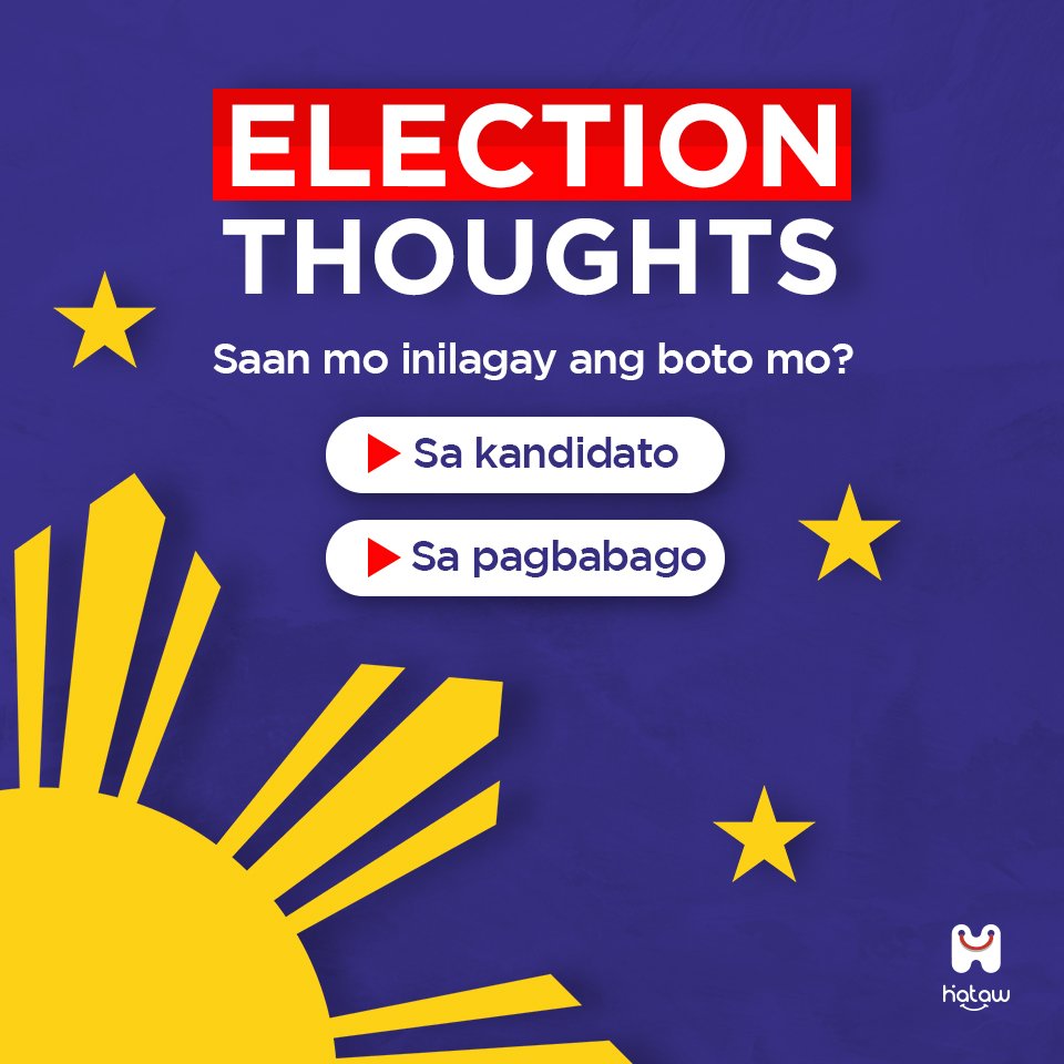 hatawshopping's tweet image. Saan mo inilagay ang iyong boto??

#ElectionThoughts #Halalan2019