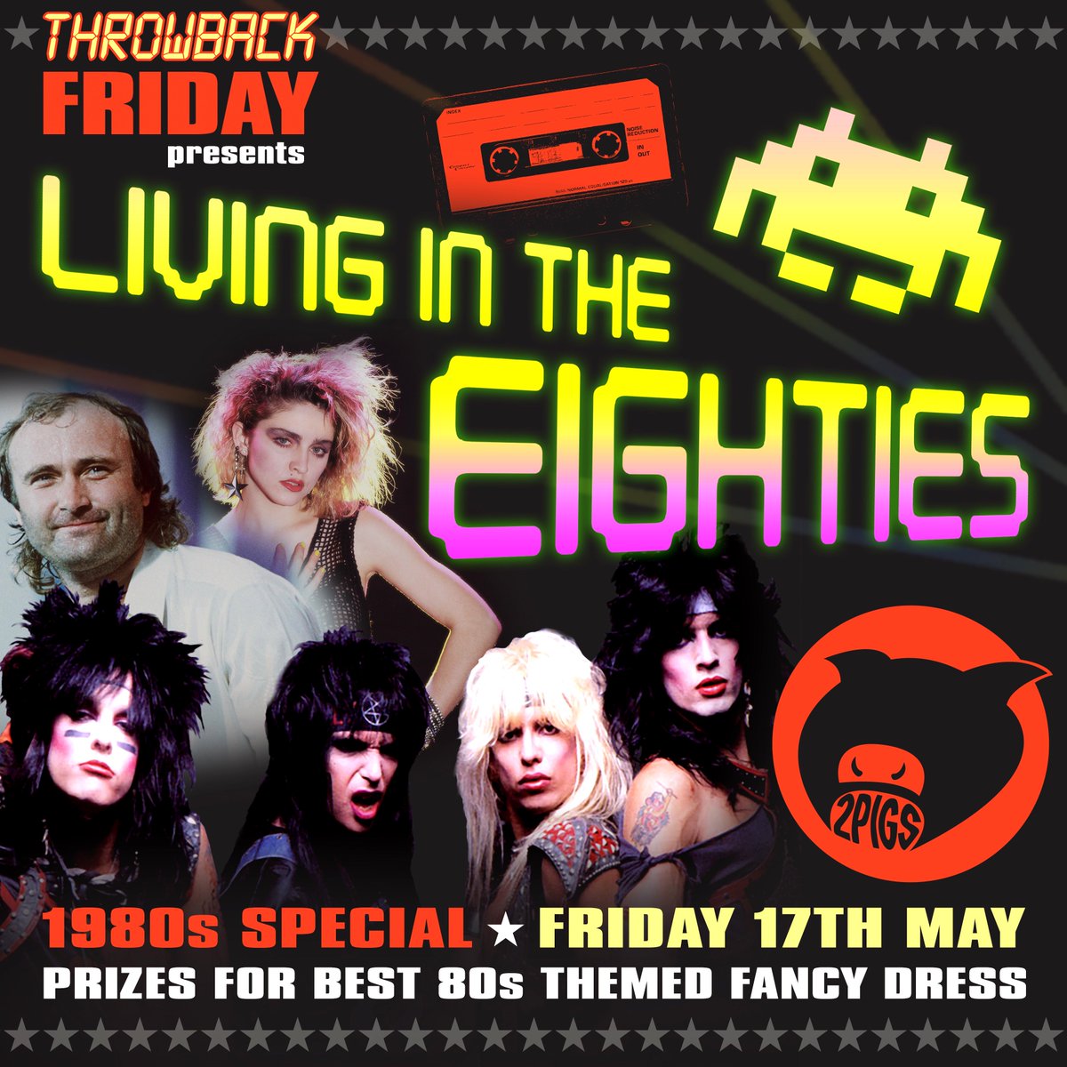 djdancooper's tweet photo. Stick around after the gig this Friday at @2PigsClub for an 80s Throwback Special!!
https://t.co/5PL39KkoN3
#ThrowbackFriday #80s #2Pigs #Cheltenham https://t.co/OXACGgU69j