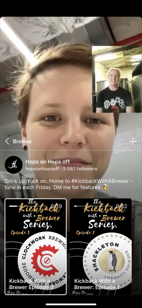 ThoughtsByShep's tweet photo. You can catch full past episodes of #Kickbackwithabrewer on Instagram TV :) 📺 🍺 #boozeday 

Catch this week’s episode live on Friday. https://t.co/ywhvY4dx9D