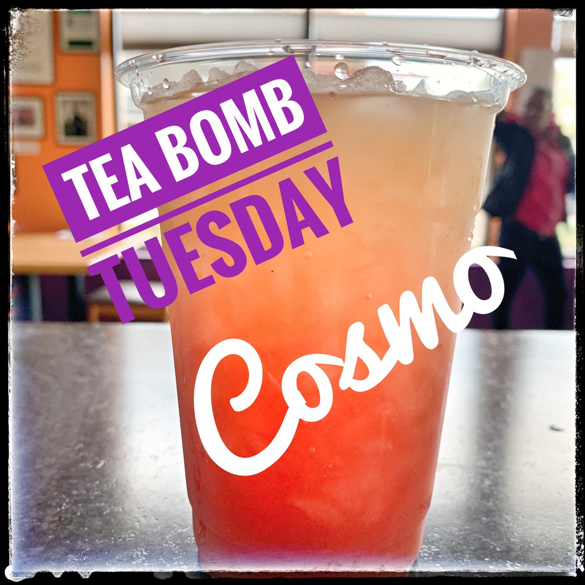 IN4U_MN's tweet photo. Tuesday is What????  Tea Bomb Tuesday!!
Tuesday 5/14 - Only - Cosmo Tea Bomb!!

Bring a friend!  Friends don’t let friends go without their Tea Bombs on Tuesday’s!
.
.

#TeaBombTuesday
#Youknowyouwantone
#CosmoTeaBomb
#friendsdontletfriendsgowithoutteabombs
#rosevillehighschool https://t.co/189L8RZWJy