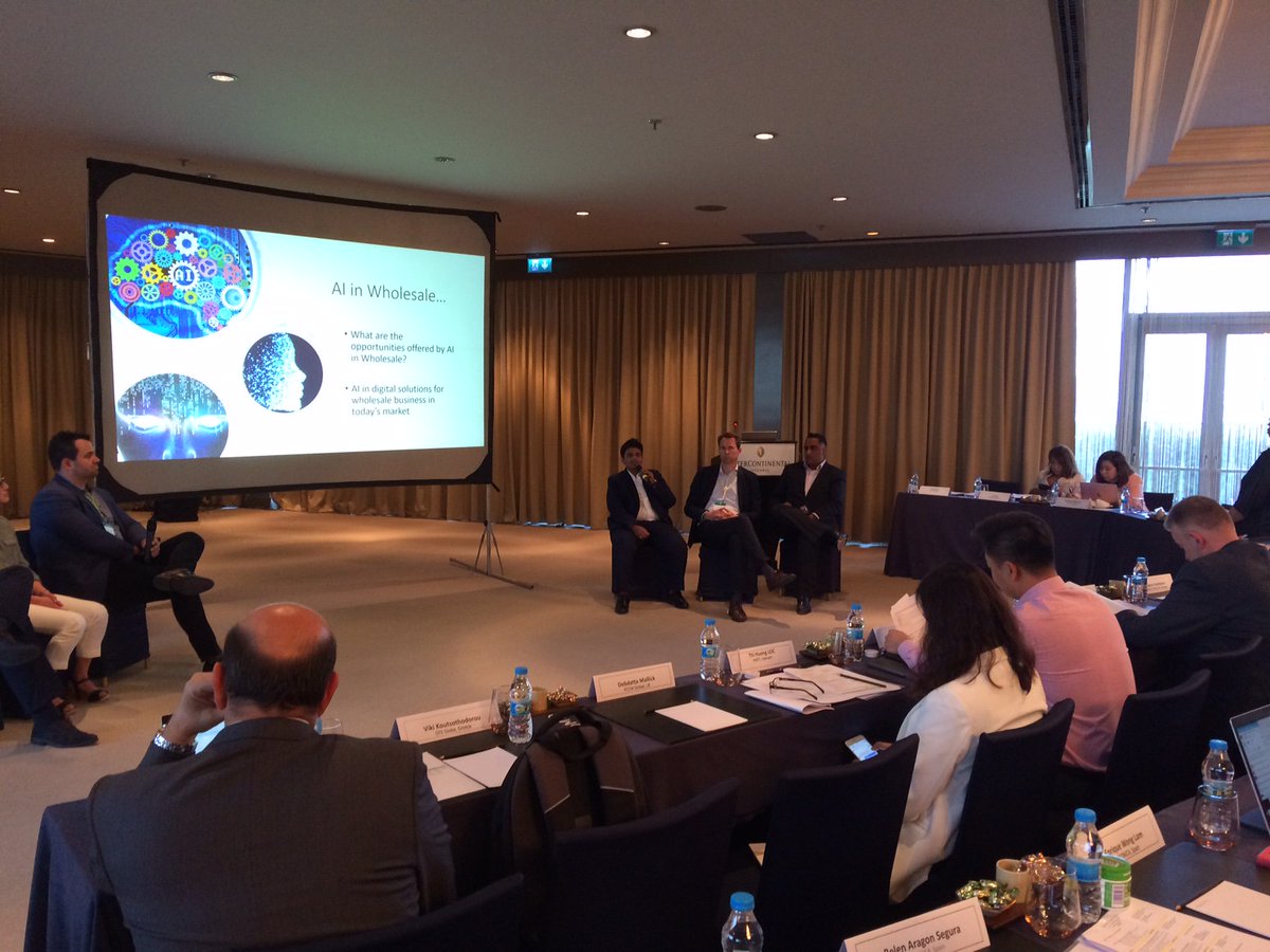 subex's tweet photo. Sunay Zelawat, Product Director, #PartnerManagement, Subex discussing on leveraging #ArtificialIntelligence in the #Wholesale business in a panel at GSC Forum, Istanbul Turkey.
#SubexatGSC #GSCForum #GSCForum19 #Telcos #Wholesalebilling #InterConnectBilling #Telecom #AI https://t.co/PC8EfPZjUh