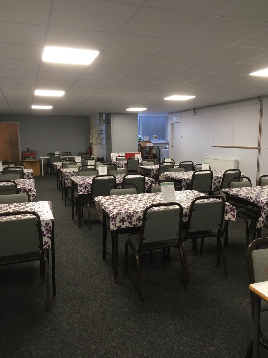 ArenaCommunity's tweet photo. We’re in the middle of a make over here at the Community Hub with all new painted walls. We are still open for Foodbank today though 12-2, the food is smelling delicious! Unit 1, Belfield Street, Ilkeston. #erewash #painted #community #food https://t.co/2v2EGdUh7W