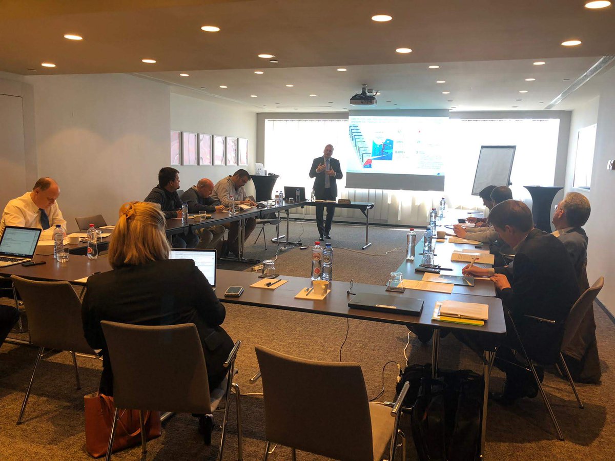CapgeminiBE's tweet photo. Jan Verlinden, #Insurance expert at Capgemini, presented the 2019 World Insurance Report to the Belgian press today. 8 journalists from all major business and insurance media were present. Learn more at https://t.co/iEptwJ3AIe. #WIR19 #WorldInsuranceReport #ThoughtLeadership https://t.co/p5tPsXwxtN