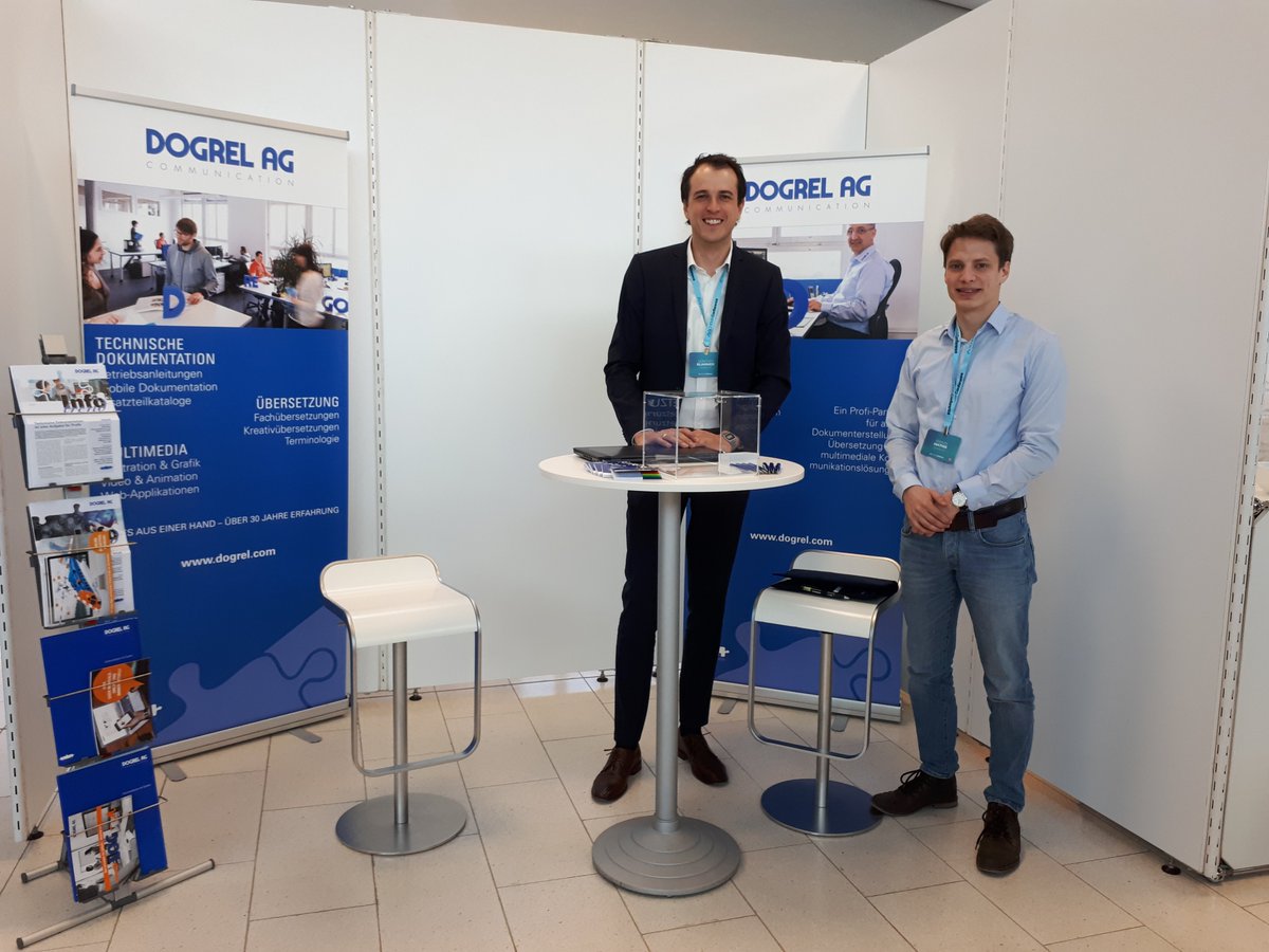 Wir stehen am DOGREL-Stand bereit 👍auf der SCHEMA Conference 2019 
Günther Klammer und Ramun Mathis sind Ihre Gesprächspartner.
 #SCHEMAcon