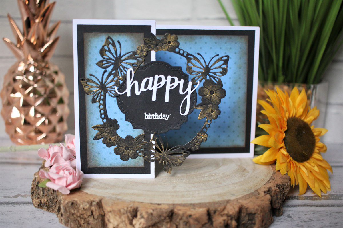 hobbybaseuk's tweet photo. I love the clear lines in this card, as well as the blended colours in the background, wonderful.

Credit: Rachel Harries https://t.co/Z9uHtDXq5q